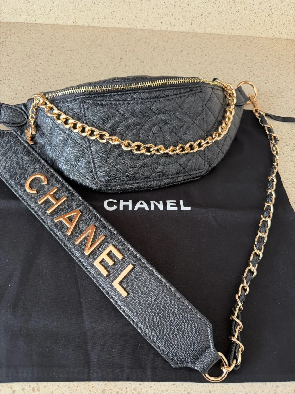 Chanel Beauty VIP Gift Fanny belt Bag bum purse - Picture 2 of 7